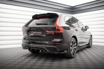 Volvo XC60 R-Design Mk2 Facelift 2021+ Bakre Splitter (Med Splitters) V.1 Maxton Design